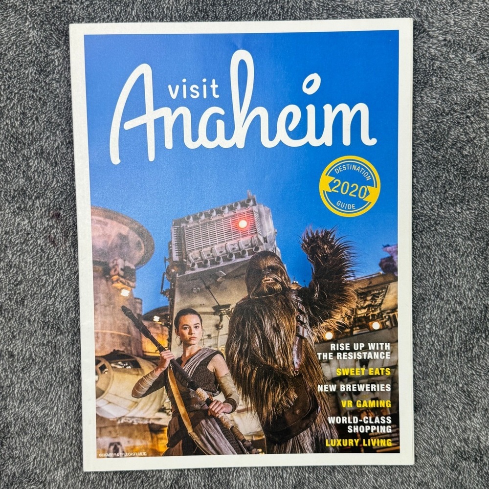 Visit Anaheim 2020 Destination Guide Star Wars Galaxys Edge Disneyland Magazine